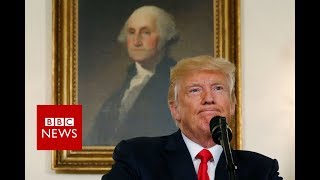 Trump condemns 'hatred and violence' in Charlottesville - BBC News