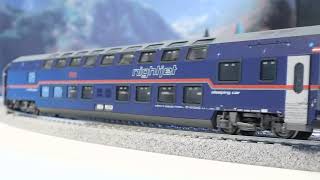 【HO】LS models 97024 OBB Nightjet \u0026 ESU SBB Am4/4