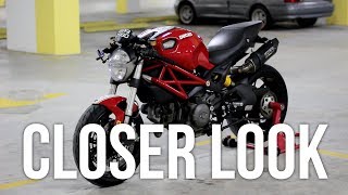 Ducati Monster Walkaround | Modifikasi | #nasirharismotovlog