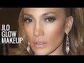 JLO GLOW MAKEUP | Jennifer Lopez Makeup Tutorial | Bronzy Glowy Makeup