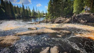 Ахвенкоски, Рускеальские водопады / Akhinkoski, Karelia