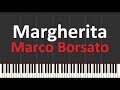 Margherita - Marco Borsato Piano tutorial (Synthesia)