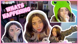 THEKAYMASTER CRASHING OUT FOR AN HOUR STRAIGHT