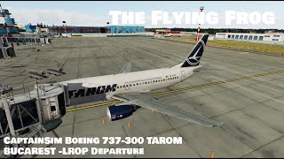 [P3Dv5] CaptainSim 737-300 TAROM Buracest - LROP departure