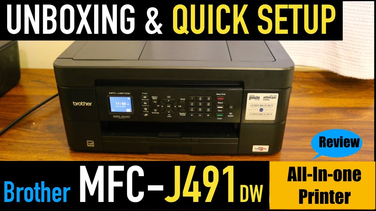 Brother Mfc J4620dw Quick Setup Guide