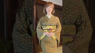 【着付け】普段着物を簡単に着る！袷のお着物#kimono #着物生活 #着物