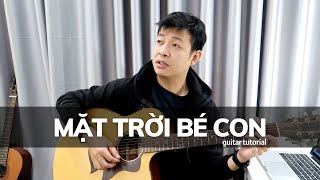 Hướng dẫn guitar MẶT TRỜI BÉ CON (Trần Tiến)