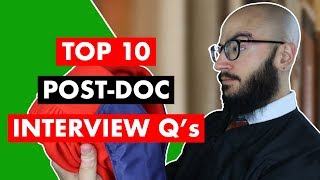 Top 10 Postdoc Interview Questions || How To Answer Post Doctoral Questions