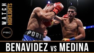 Benavidez vs Medina HIGHLIGHTS: May 20, 2017 - PBC on FS1