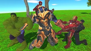 Thanos vs The Avengers Infinity War   Animal Revolt Battle Simulator