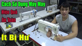 Cách Sử Dụng May May Công Nghiệp Nâng Cao || Hiệu Quả An Toàn Không Bị Cháy motor || #nganhmaymac