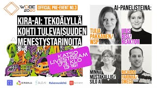 Rakennusraati paneelikeskustelu − KIRA AI: Tekoälyllä kohti tulevaisuuden menestystarinoita