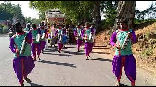 கலைநயம் தப்பாட்டம் ஈச்சம்பட்டி கரூர் மாவட்டம் குளித்தலை ஊராட்சி