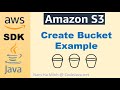 AWS SDK for Java S3 Create Bucket Example