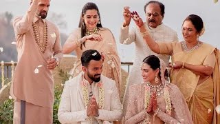 Athiya Shetty And KL Rahul Wedding Video | Kl Rahul married Athiya Shetty | Sunil Shetty Daughter