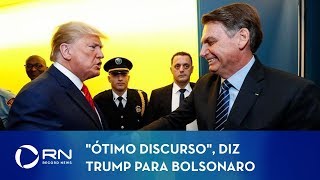 Trump e Bolsonaro se encontram nos bastidores da ONU
