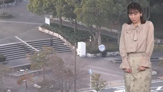 【高山奈々】寒すぎて独り言を言いながら歩いている奈々ちゃん