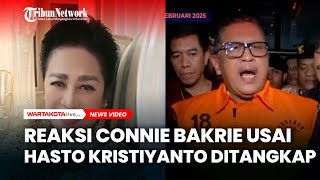 Reaksi Connie Bakrie Usai Hasto Kristiyanto Ditangkap