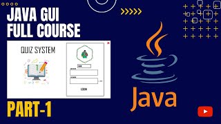 How to create Java Swing Jframe and Jpanel / java gui full course / part 1