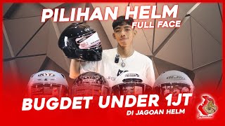 FULLFACE HELMET RECOMMENDATION UNDER 1JT | Jagoan Helm