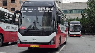 경기공항리무진 A4000번 22년식 현대 유니버스 노블 ex 버스 동수원공항버스정류장~인천공항2터미널 구간 주행영상