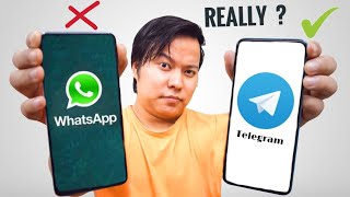 WhatsApp vs Telegram vs Signal App  ⚠️⚠️ Watch Before you install