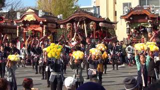 2017 八街神社大祭 三区競演