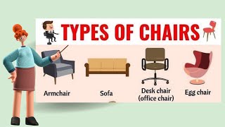 మనం ఉపయోగించే కుర్చీ లు Types of Charis we use - Different types of Sitting Material for Humans