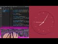 ASMR Programming - Neumorphic Clock Using HTML CSS & JavaScript - No Talking
