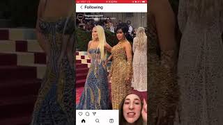 Versace Gilded Glamour | Donatella Versace & Cardi B Met Gala 2022