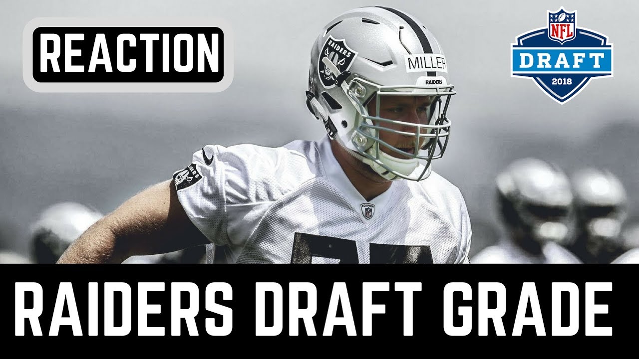 Oakland Raiders Draft Grade 2018 | NFL Draft Recap And Analysis - YouTube