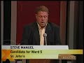 vote steve manuel st. john s city councillor ward 5