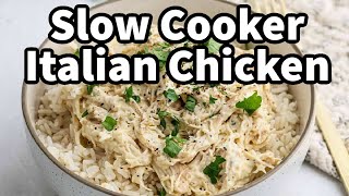 Flavorful Slow Cooker Italian Chicken Recipe