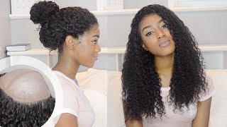 EASIEST DIY 360 LACE WIG + TINT LACE FOR BROWNIES | HAIR VIVI 360 WIG CAP | Hair Review Series pt. 1