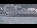 たくさんの方に見送られて、潜水艦連続出港　submarine 横須賀地方隊　海上自衛隊　japan maritime self defense force