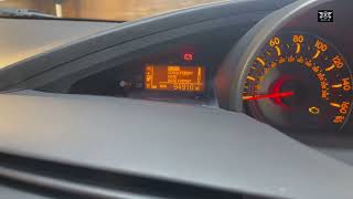 Toyota Verso 2009 how to adjust the date and time