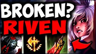 HOW BROKEN IS RIVEN INTO TANKS? - SEASON 10 RIVEN GUIDE (League of Legends) - Riven vs cho guide