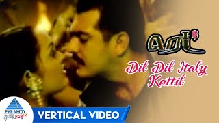 Dil Dil Italy Kattil Vertical Video | Red Tamil Movie Songs | Ajith Kumar | Priya Gill | Deva