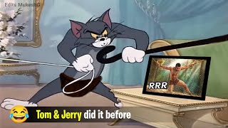 When RRR Movie Scenes Performed by Tom & Jerry ~ Edits MukeshG