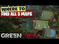 ALL 3 Map Locations | Green Hell 🌴