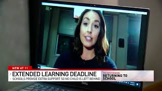 Schools implementing extended-learning programs to ensure no student falls behind