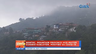 Bontoc, Mountain Province Vice Mayor Eusebio Kabluyen, positibo sa COVID-19 | UB