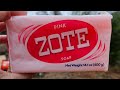 Homemade laundry detergent using Zote soap