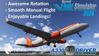 How GOOD does the Fenix A320 BFU REALLY FLY & LAND? STORMY TRAFFIC PATTERN WORK | Real Airbus Pilot