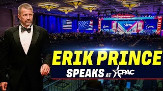 LIVE: Businessman \u0026 Former U S Navy SEAL officer Erik Prince speaks at CPAC 2025 | USA | US Military