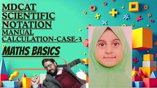 MDCAT Scientific Notation to Standard Form | Maths Basics | Manual Calculation Tutorial