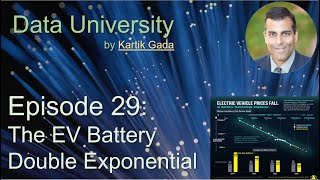 Data University Episode 29 : Battery Technology is Exponential