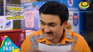 Jethalal Makes A Non-Profitable Deal - Taarak Mehta Ka Ooltah Chashmah - Ep 3630 - FE - 1 Dec 2022