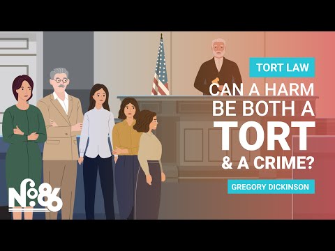 Can a tort also be a crime?