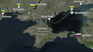 Russian and Ukrainian naval fleets and bases in the Black Sea